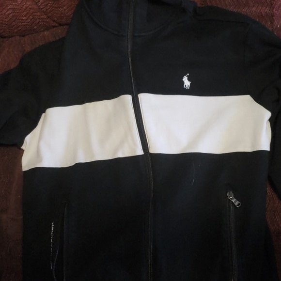 polo zip up jacket